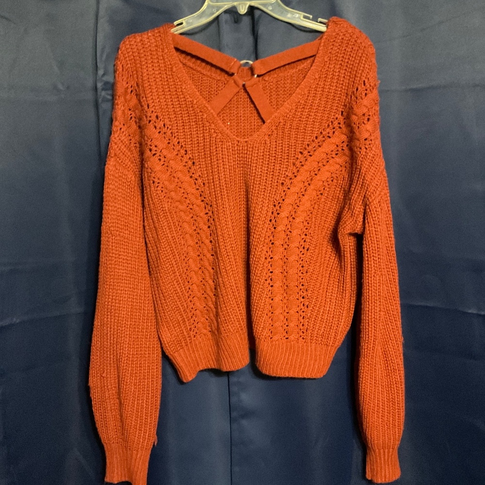 No Boundaries Rust Colored Sweater Size 2x. W49 - image 3